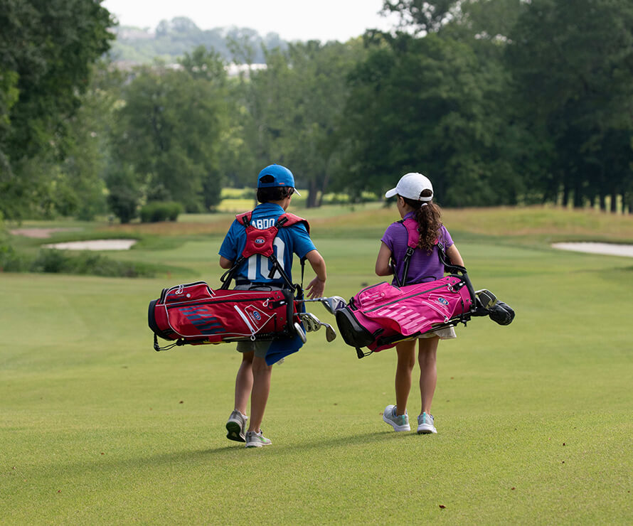 young golfers