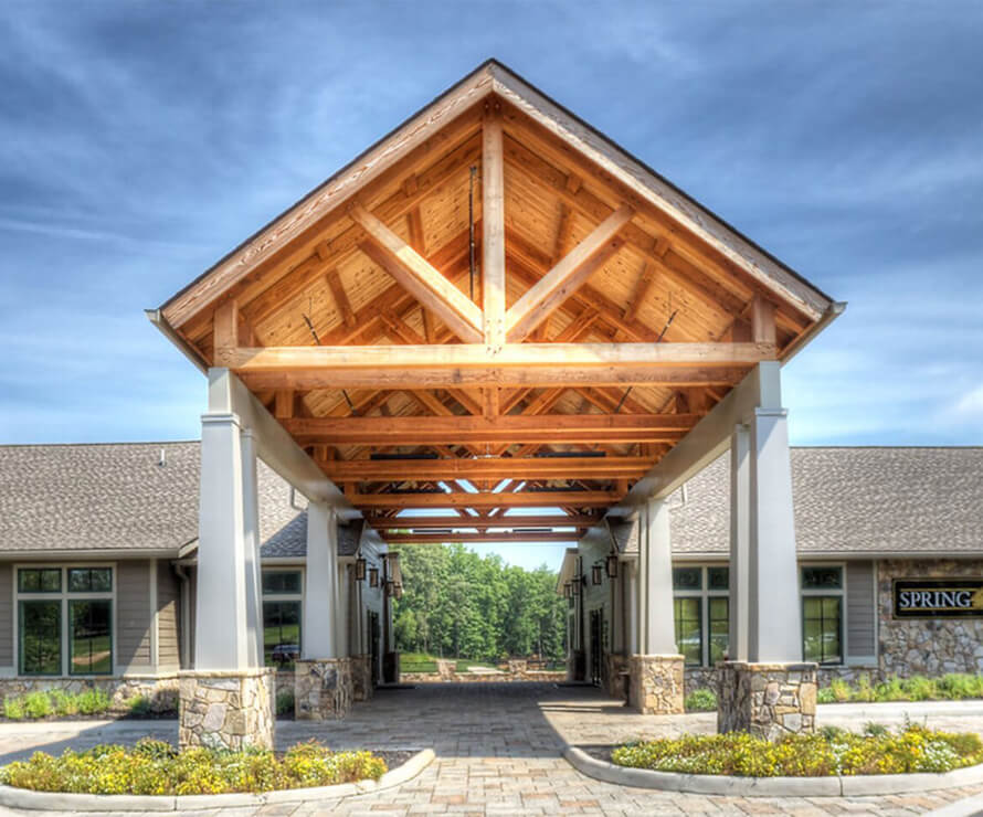 clubhouse main entrance